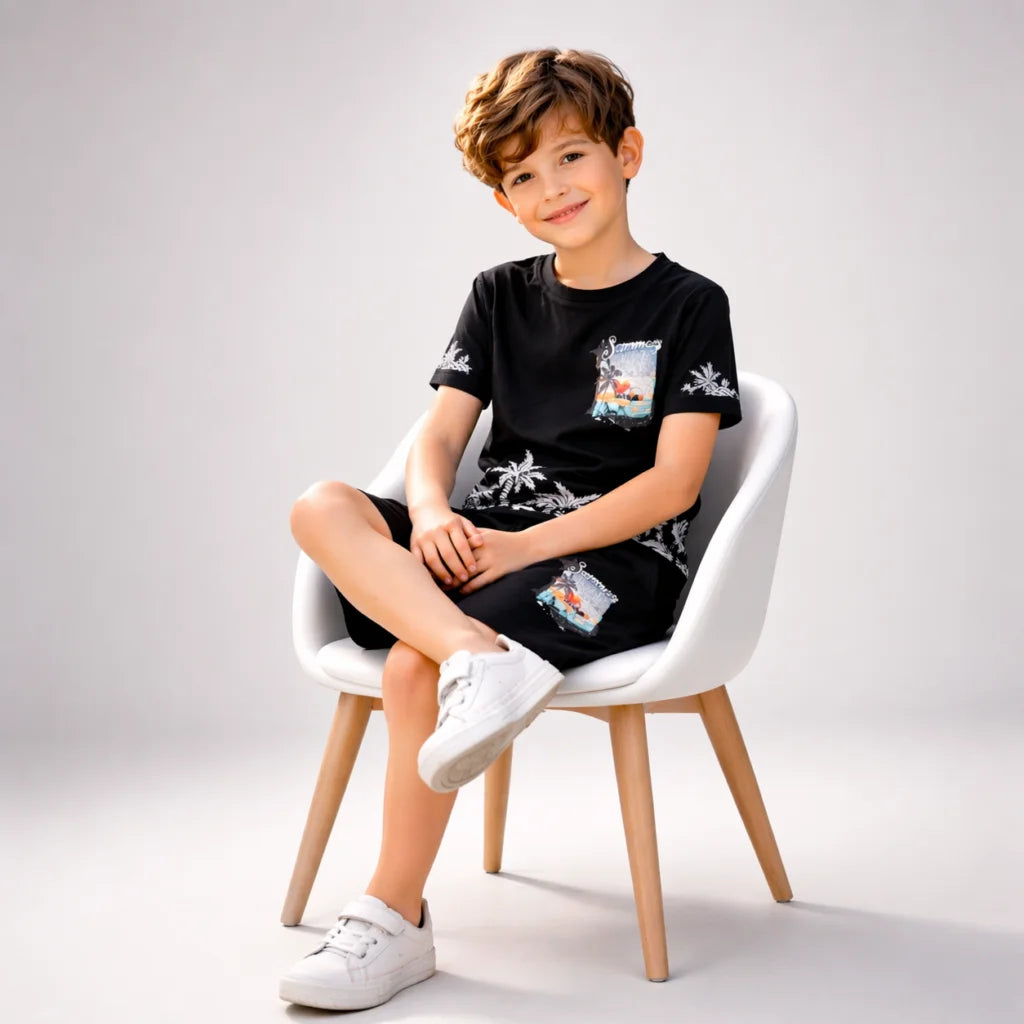 SummerWave Kids Co-Ord Set