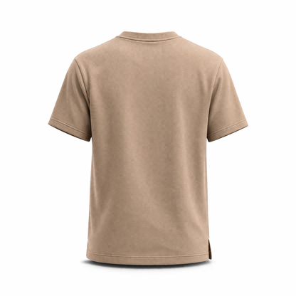 Sand Drift Textured Pocket Tee