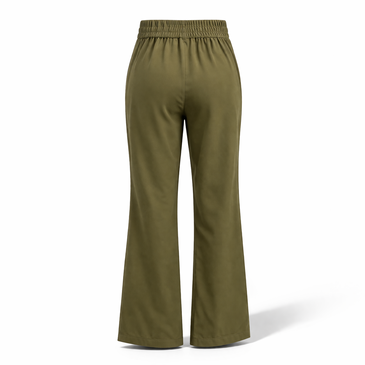 LuxeWrap Straight Fit Trousers